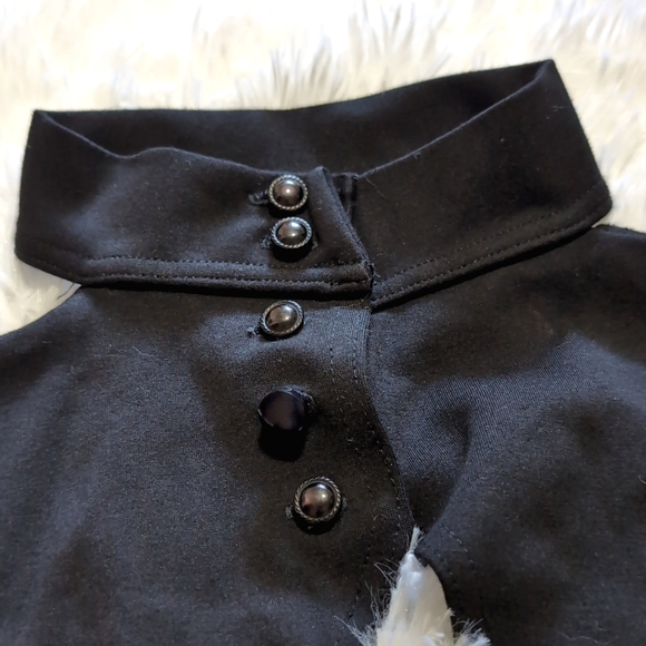 Blackmilk Retrofuturist Cutout Choker Playsuit Romper Size XXS - Picture 8 of 15